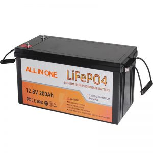 Karštas išpardavimas 12v 200ah gilaus ciklo akumuliatorių paketas Lifepo4 baterija, skirta Rv saulės jūrinei sistemai