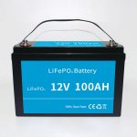 lifepo4 ličio geležies fosfato akumuliatorių paketas 12v 100ah su bms, skirtas RV elektriniam automobiliui