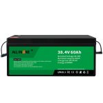 38,4 V 60Ah ličio geležies fosfato akumuliatorius VPP/SHS/jūrų/transporto priemonei 36V 60Ah