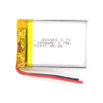 Lipo baterija 803040 3.7V 1000mAh 083040 su pcm ir laidu