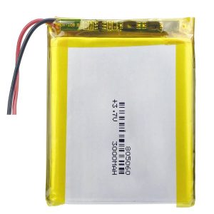 805060 3,7 V 3000 mAh įkraunama lipo polimerų baterija