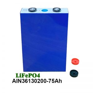 „LiFePO4“ prizminė baterija 36130200 3,2 V 75AH