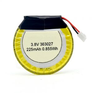 „LiPO“ pritaikyta baterija 363027 3,7 V 225 mAH