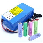 Ličio baterija 18650 48V 12AH 48V 500W elektrinė dviračio baterija su BMS